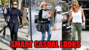 Jennifer Lopez, Jennifer Lawrence, and Jennifer Aniston’s Adorable Smart Casual Looks