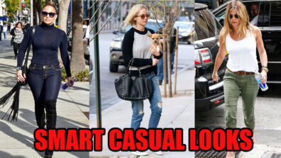 Jennifer Lopez, Jennifer Lawrence, and Jennifer Aniston’s Adorable Smart Casual Looks