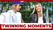 Justin Bieber And Hailey Bieber’s TWINNING MOMENTS!