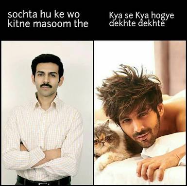 Kartik Aaryan's Viral Memes On The Internet 1