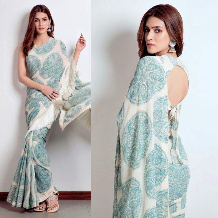 Kriti Sanon’s Sarees And Blouse Designs That You Can Take Inspiration From - 4