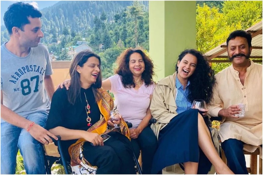 Meet The Real Family Of Bollywood Badass Actress Kangana Ranaut! - 1