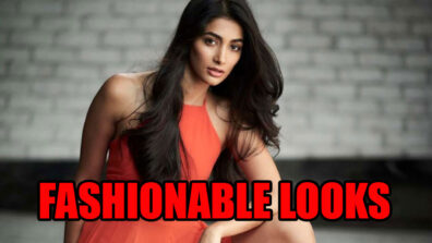 Oh-So-Stunning Monotone Fashionable Looks Of Pooja Hegde