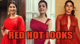 Pooja Hegde To Rakul Preet Singh; Celebs In RED Hot Looks