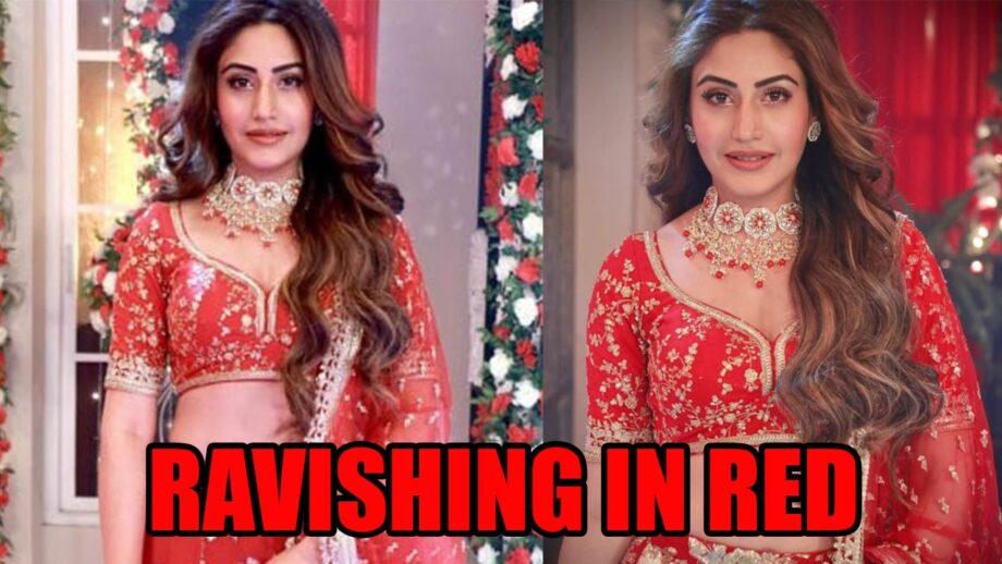 Ravishing in red: Naagin fame Surbhi Chandna is wedding ready