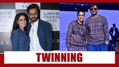 Riteish Deshmukh and Genelia D Souza’s TWINNING MOMENTS!