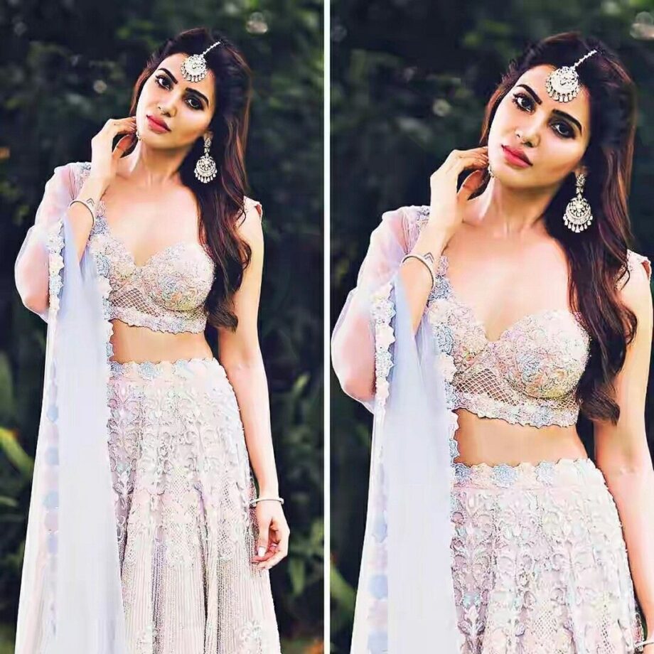 Samantha Akkineni, Pooja Hegde, And Rashi Khanna’s Lehenga Choli Looks That Should Be Your Go-To Pick - 1