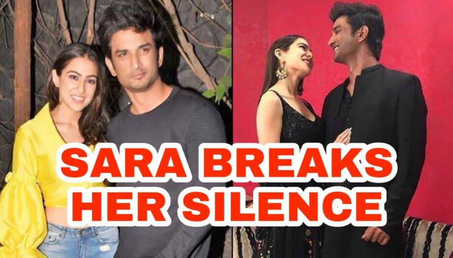 Sara Ali Khan breaks her silence on her relationship with Sushant Singh Rajput