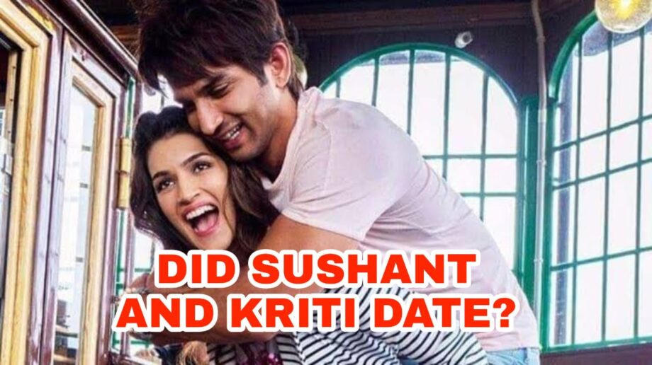 Scoop: Were Kriti Sanon and Sushant Singh Rajput dating?