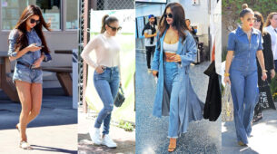 Selena Gomez And Jennifer Lopez’s Denim Looks Are Too Good To Handle