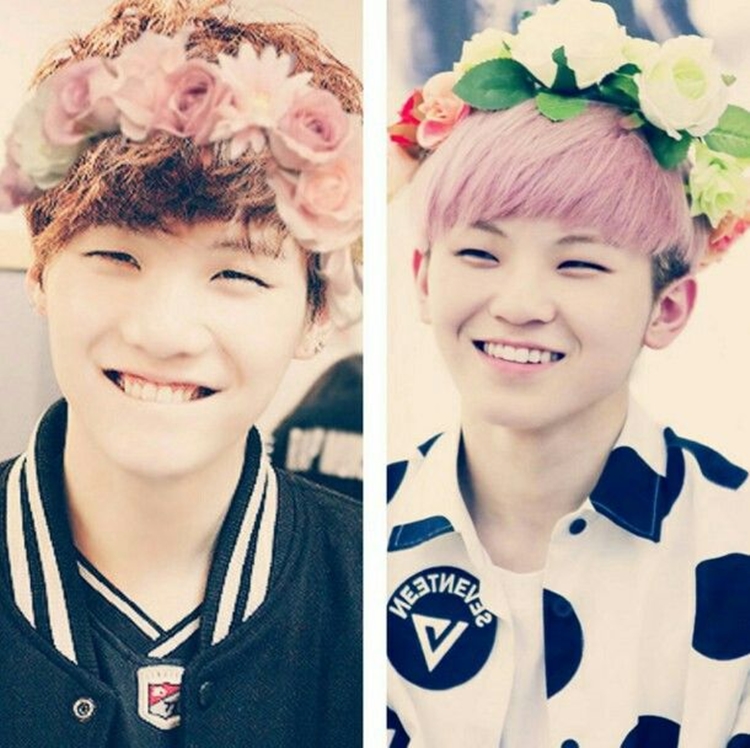 Seventeen Woozi Is BTS Suga's Doppelganger? 3