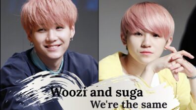 Seventeen Woozi Is BTS Suga’s Doppelganger?