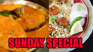 SUNDAY SPECIAL: Delicious Surmai Curry with Prawns Biryani Recipe!