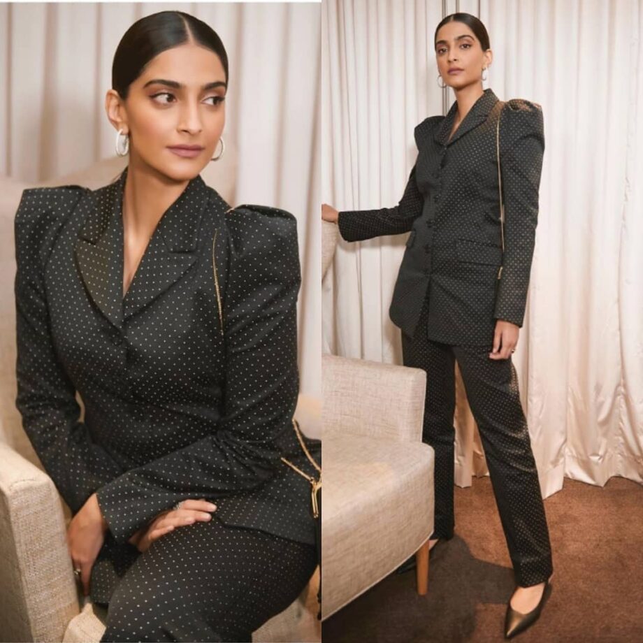 Take Cues From Sonam Kapoor Ahuja’s Pant Suit Collection - 1