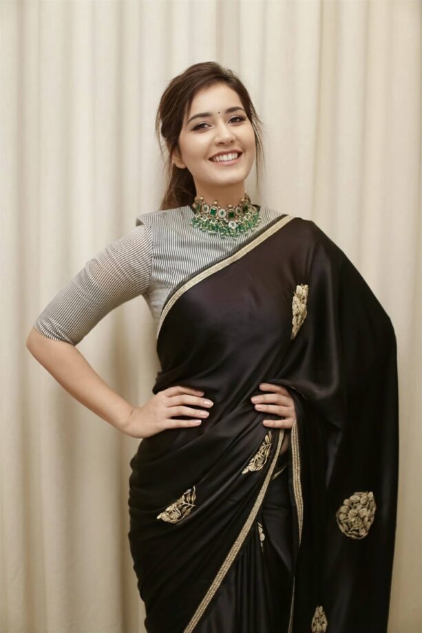 Take Inspo From Sarees & Blouses Worn By Rashi Khanna, Eesha Rebba & Anu Emmanuel - 0