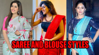 Take Inspo From Sarees & Blouses Worn By Rashi Khanna, Eesha Rebba & Anu Emmanuel