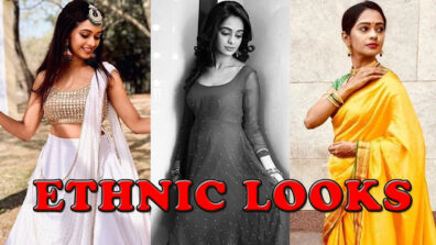 Times When Kumkum Bhagya Actress Mugdha Chaphekar’s Ethnic Wear Caught Our Eyes!