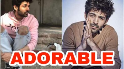 ‘Tom & Jerry waiting for vaccine’ – Kartik Aaryan’s adorable pose with a cat is absolutely hilarious