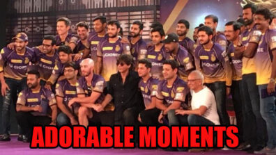 Top 5 adorable moments of Shah Rukh Khan with his KKR team you cannot miss