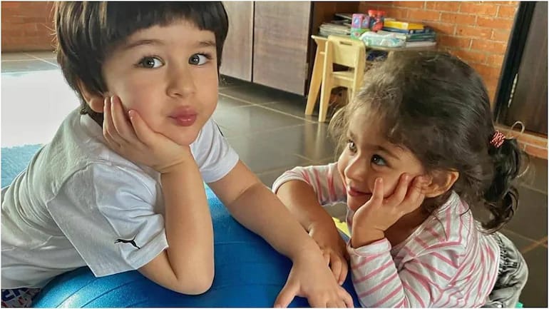 Top 5 Adorable Moments Of Taimur Ali Khan And Innaya Kemmu You Cannot MISS 2