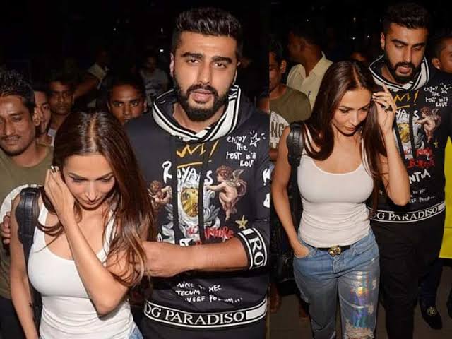 [Unseen Photos] Arjun Kapoor and Malaika Arora Caught In Camera 1