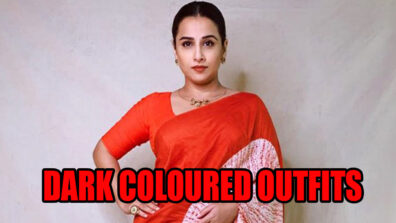 Want A Perfect Click This Festival Season? Try Dark Coloured Outfits From Vidya Balan’s Closet