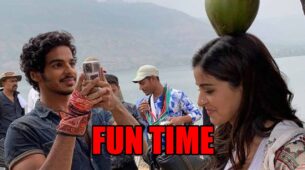 Why is Ishaan Khatter clicking pictures of Ananya Panday?