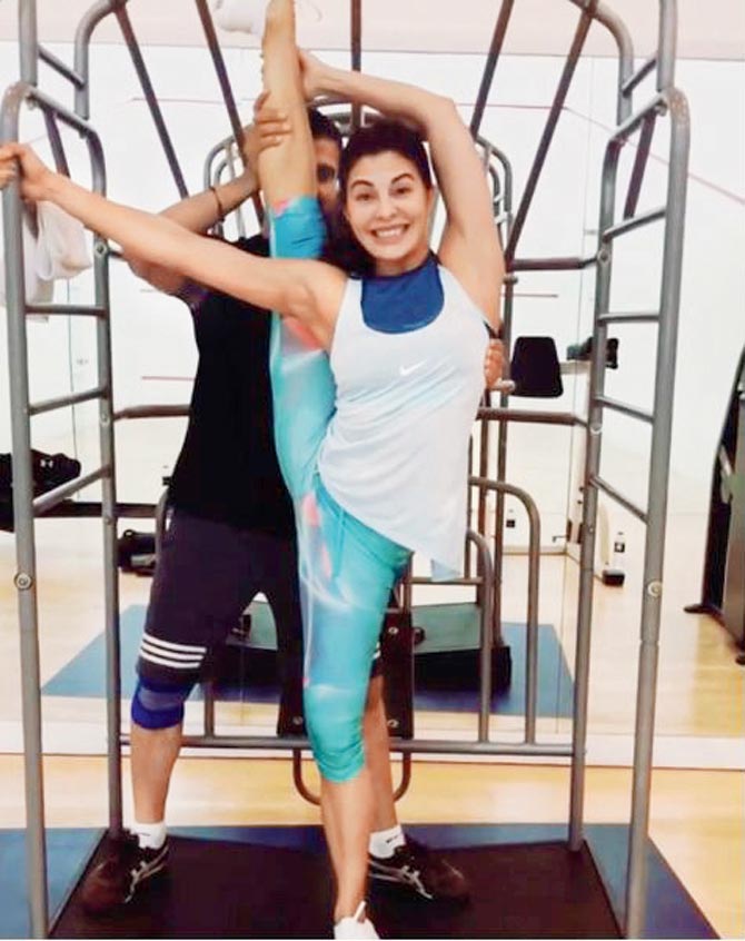 Why is Jacqueline Fernandez so fond of gymnastics? - 1