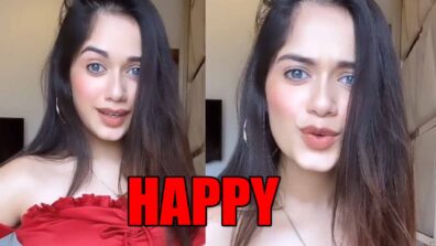 Why is Jannat Zubair so happy?