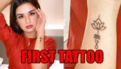WOW! Avneet Kaur gets her first tattoo, check now