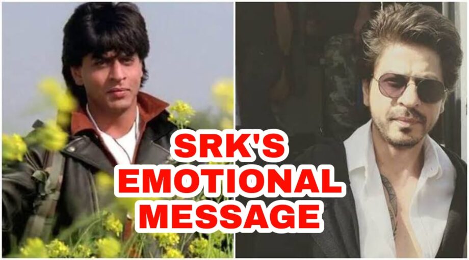 #25YearsOfDDLJ: Shah Rukh Khan aka Raj shares emotional post, fans salute his 'magic'