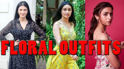 Alia Bhatt, Shraddha Kapoor, Shruti Haasan’s Latest Floral Outfits Is An Inspiration