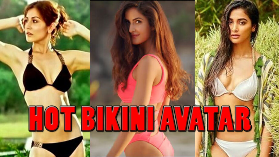 Anushka Sharma, Katrina Kaif And Pooja Hegde Sizzled And Oozed Hotness In Bikinis 10