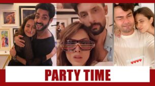 Asha Negi, Nia Sharma, Ravi Dubey, Shargun Mehta, Karan Wahi, Arjit Taneja party hard together