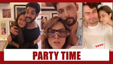 Asha Negi, Nia Sharma, Ravi Dubey, Shargun Mehta, Karan Wahi, Arjit Taneja party hard together