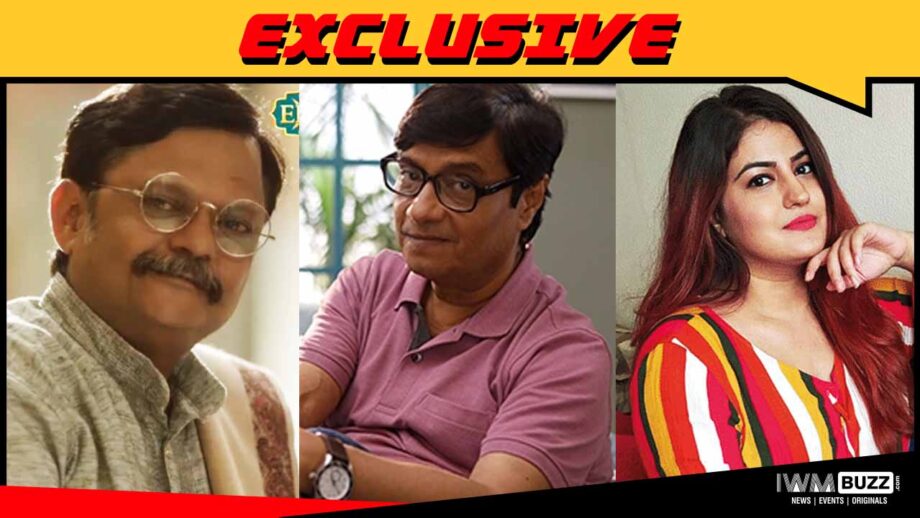 Atul Srivastava, Brijendra Kala and Subuhi Joshi in web series Aapatkalin Baithak