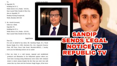 BIG NEWS: Late actor Sushant Singh Rajput’s friend Sandip Ssingh sends legal notice to Republic TV for defamation