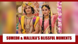 Blissful moments of Sumedh Mudgalkar And Mallika Singh From Radhakrishn