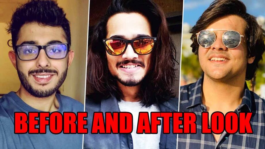 Ashish Chanchlani, Bhuvan Bam And CarryMinati's Before And After Look Will Leave You Stunned