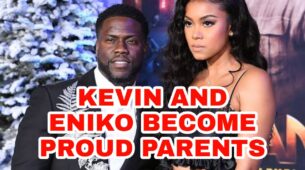 CONGRATULATIONS: Jumanji actor Kevin Hart and Eniko Parrish welcome baby girl