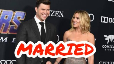 CONGRATULATIONS: Scarlett Johansson and Colin Jost are married