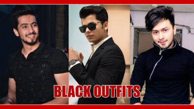 Faisu, Siddharth Nigam And Awez Darbar’s BLACK outfits to Steal for Every Occasion