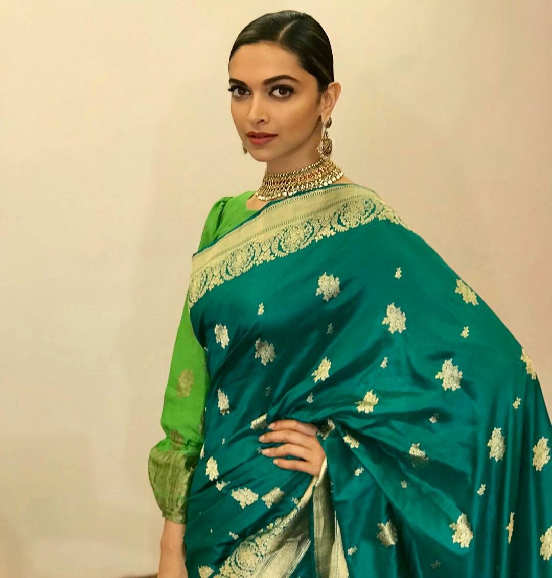 From Banarasi Saree To Designer Saree: How Aishwarya Rai Bachchan, Kareena Kapoor, And Deepika Padukone look extremely stylish for festive eve 8