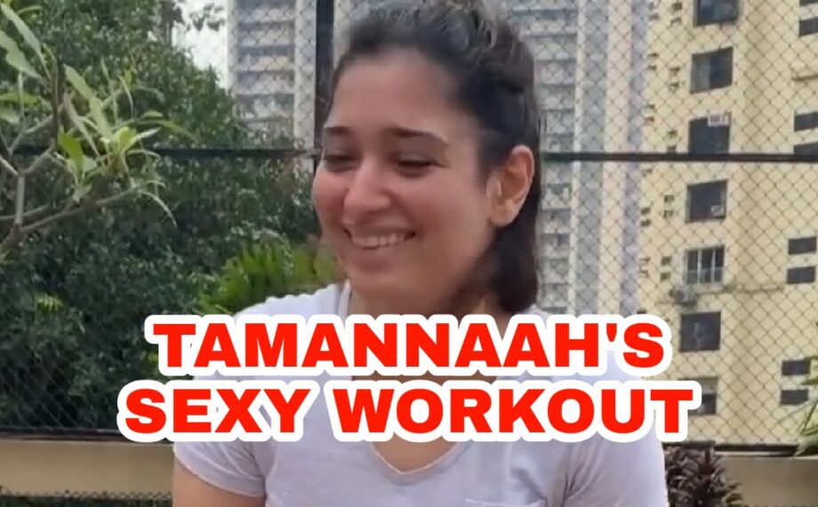 Good News: Tamannaah Bhatia shares inspiring hot workout video after recovering from Covid-19