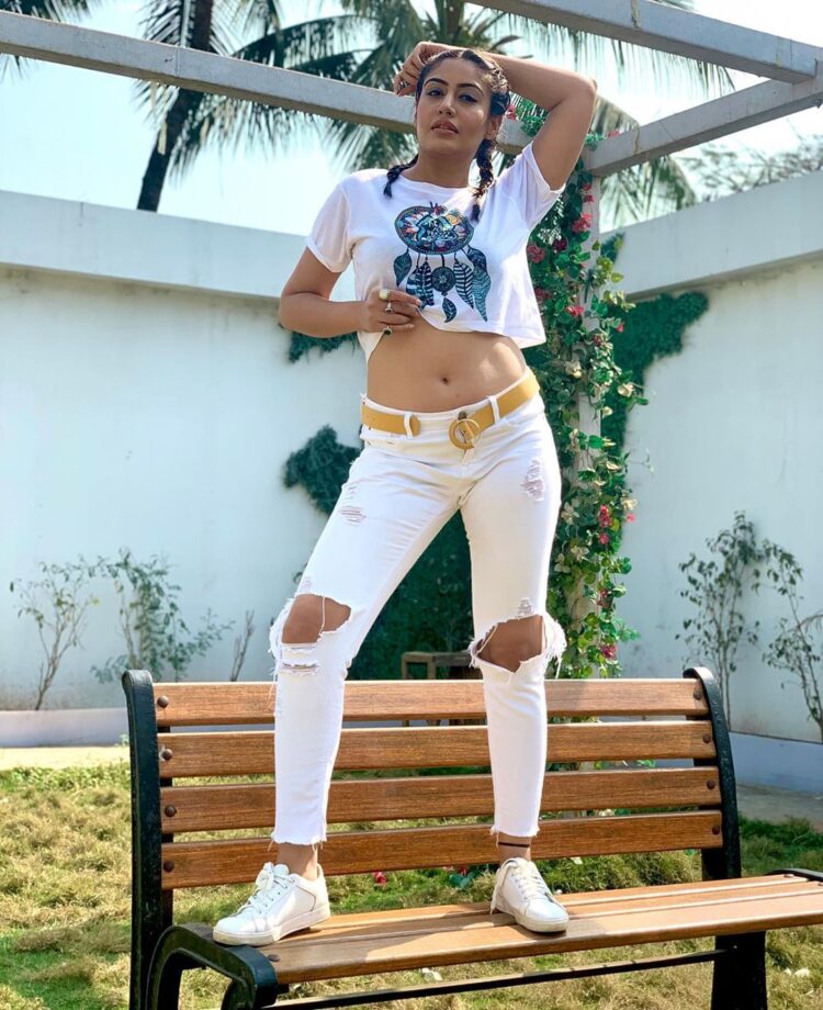 Here Are The Hottest Photos Of Surbhi Chandna In Crop Tops To Raise Temperature - 1