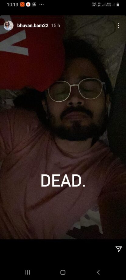 Hilarious Coincidence CarryMinati says 'I am back', Bhuvan Bam declares himself 'dead'