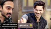 HILARIOUS: Why is Varun Dhawan laughing at Bhuvan Bam?