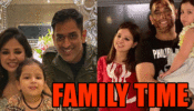 How does MS Dhoni spend time with family? Check out Unseen personal leaked photos