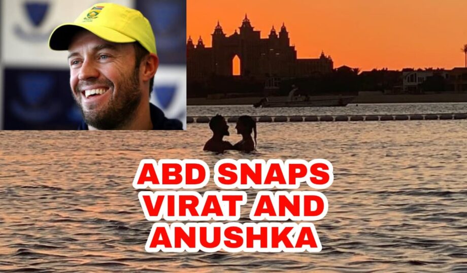 IPL 2020: AB De Villiers snaps Virat Kohli and Anushka Sharma's private romantic moment