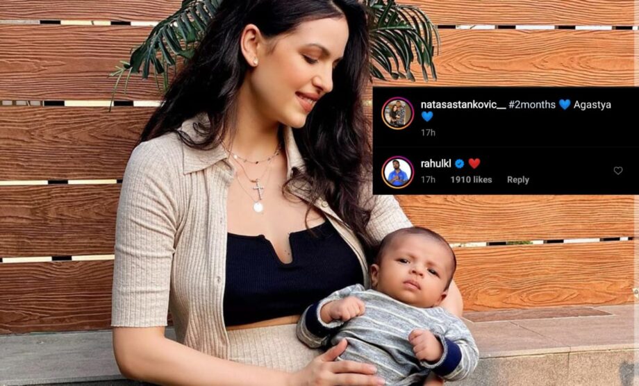 IPL 2020: Hardik Pandya'a wife Natasa Stankovic posts an adorable photo of son Agastya, KL Rahul comments